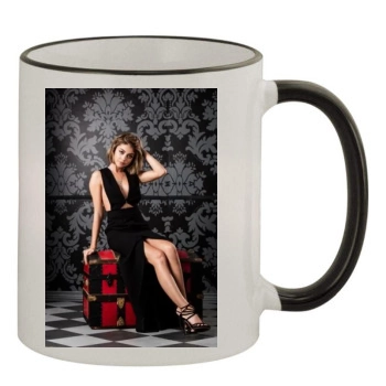 Sarah Hyland 11oz Colored Rim & Handle Mug