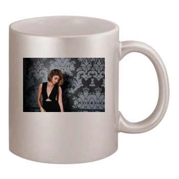 Sarah Hyland 11oz Metallic Silver Mug