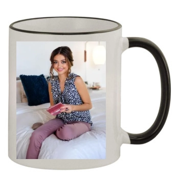 Sarah Hyland 11oz Colored Rim & Handle Mug