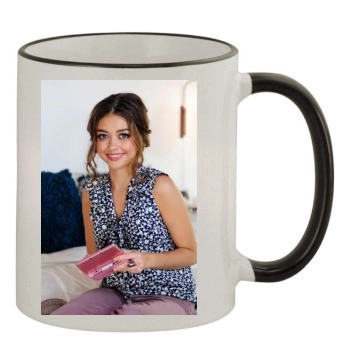 Sarah Hyland 11oz Colored Rim & Handle Mug