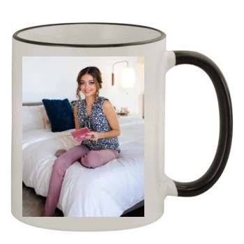 Sarah Hyland 11oz Colored Rim & Handle Mug