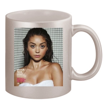 Sarah Hyland 11oz Metallic Silver Mug