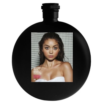 Sarah Hyland Round Flask