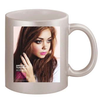 Sarah Hyland 11oz Metallic Silver Mug