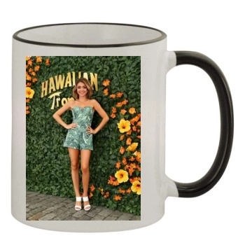 Sarah Hyland 11oz Colored Rim & Handle Mug