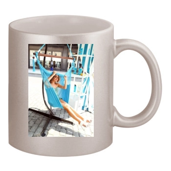 Sarah Hyland 11oz Metallic Silver Mug