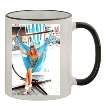 Sarah Hyland 11oz Colored Rim & Handle Mug