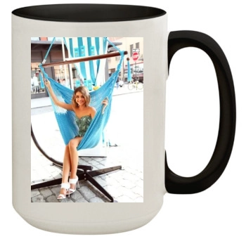 Sarah Hyland 15oz Colored Inner & Handle Mug