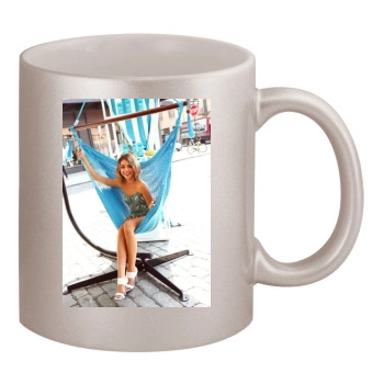 Sarah Hyland 11oz Metallic Silver Mug