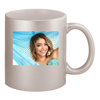 Sarah Hyland 11oz Metallic Silver Mug