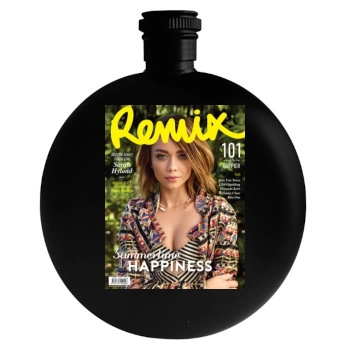 Sarah Hyland Round Flask