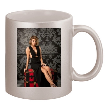 Sarah Hyland 11oz Metallic Silver Mug