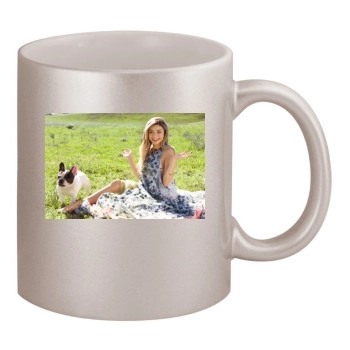 Sarah Hyland 11oz Metallic Silver Mug