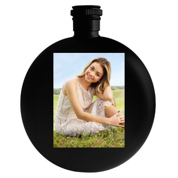 Sarah Hyland Round Flask