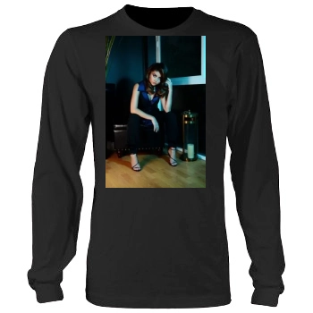 Sarah Hyland Men's Heavy Long Sleeve TShirt