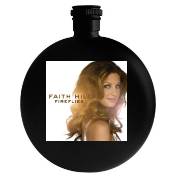 Faith Hill Round Flask