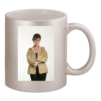 Sarah Palin 11oz Metallic Silver Mug