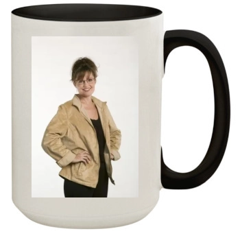 Sarah Palin 15oz Colored Inner & Handle Mug