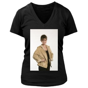 Sarah Palin Women's Deep V-Neck TShirt