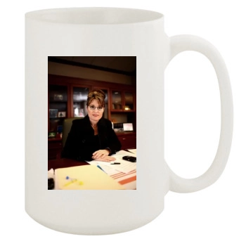 Sarah Palin 15oz White Mug