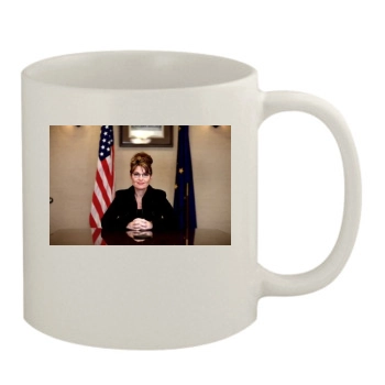 Sarah Palin 11oz White Mug