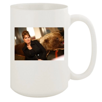 Sarah Palin 15oz White Mug