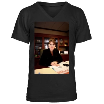 Sarah Palin Men's V-Neck T-Shirt