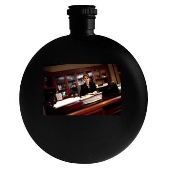 Sarah Palin Round Flask