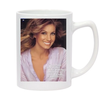 Faith Hill 14oz White Statesman Mug