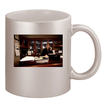 Sarah Palin 11oz Metallic Silver Mug