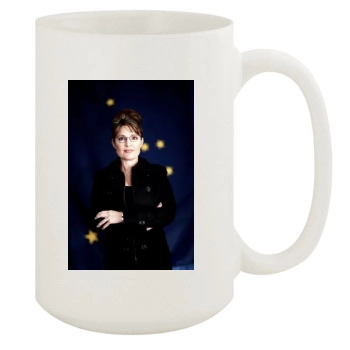 Sarah Palin 15oz White Mug