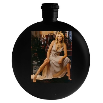 Faith Hill Round Flask