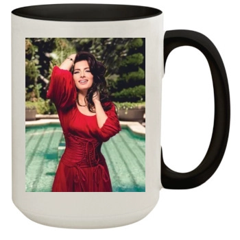 Sarah Shahi 15oz Colored Inner & Handle Mug