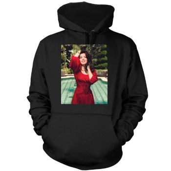 Sarah Shahi Mens Pullover Hoodie Sweatshirt