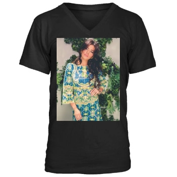 Sarah Shahi Men's V-Neck T-Shirt