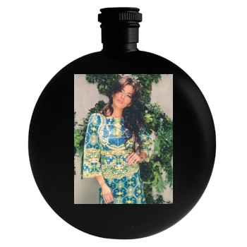 Sarah Shahi Round Flask