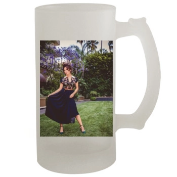 Sarah Shahi 16oz Frosted Beer Stein