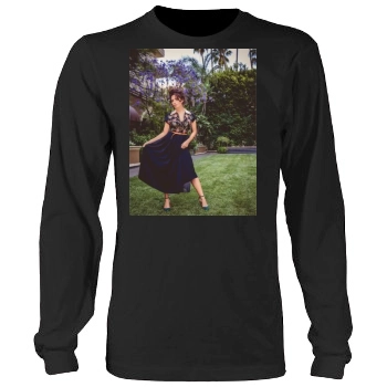 Sarah Shahi Men's Heavy Long Sleeve TShirt