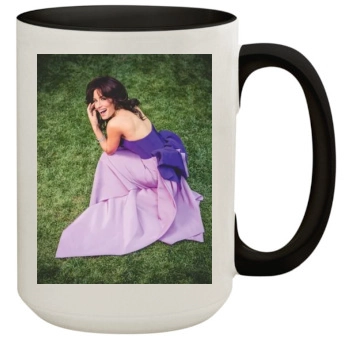 Sarah Shahi 15oz Colored Inner & Handle Mug