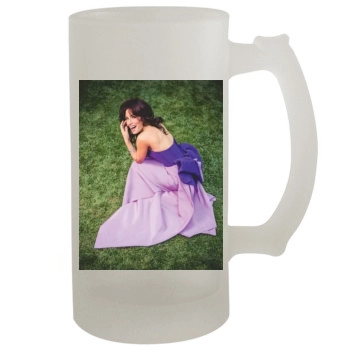 Sarah Shahi 16oz Frosted Beer Stein