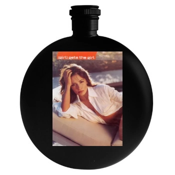 Sarah Shahi Round Flask