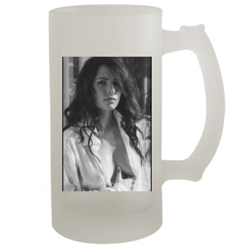 Sarah Shahi 16oz Frosted Beer Stein