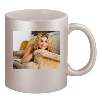 Faith Hill 11oz Metallic Silver Mug