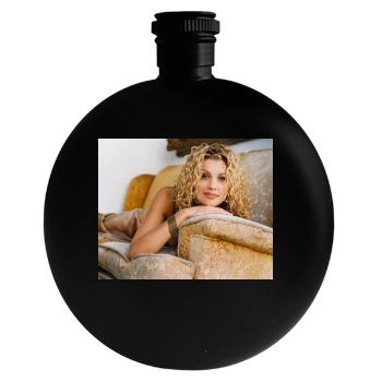 Faith Hill Round Flask