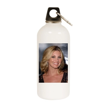 Faith Hill White Water Bottle With Carabiner