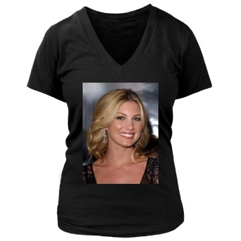 Faith Hill Women's Deep V-Neck TShirt