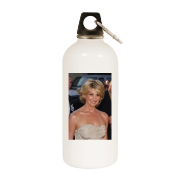 Faith Hill White Water Bottle With Carabiner