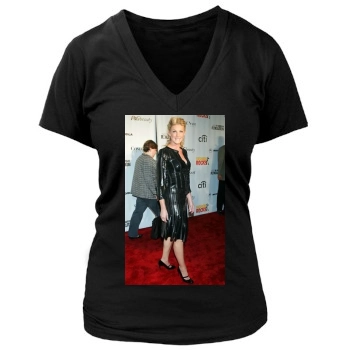 Faith Hill Women's Deep V-Neck TShirt