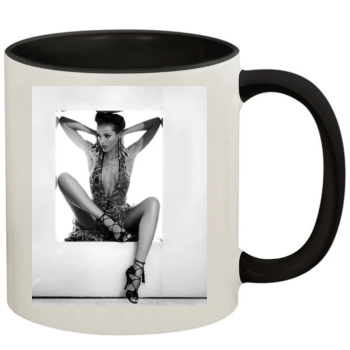 Selita Ebanks 11oz Colored Inner & Handle Mug