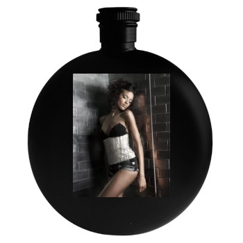 Selita Ebanks Round Flask